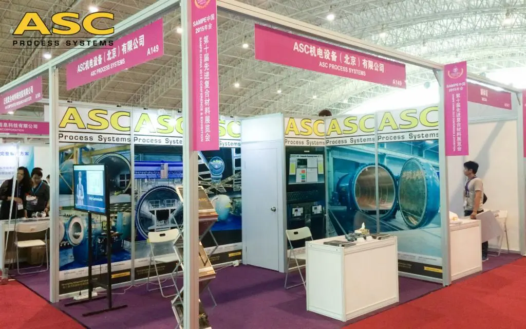 ASC exhibited at SAMPE 2015 in China
