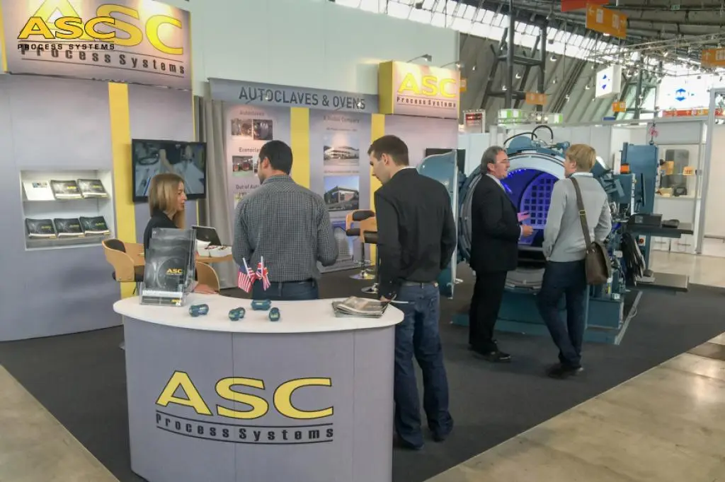 ASC Exhibited at the Composites Europe show in Stuttgart Germany