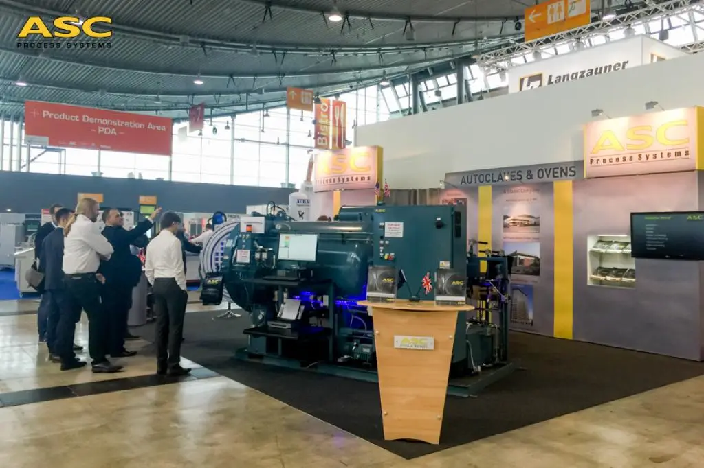 ASC Exhibited at the Composites Europe show in Stuttgart Germany