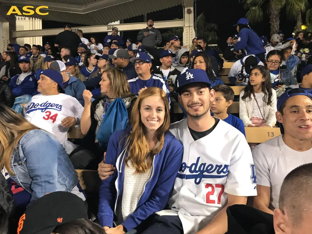 ASC night with the Dodgers