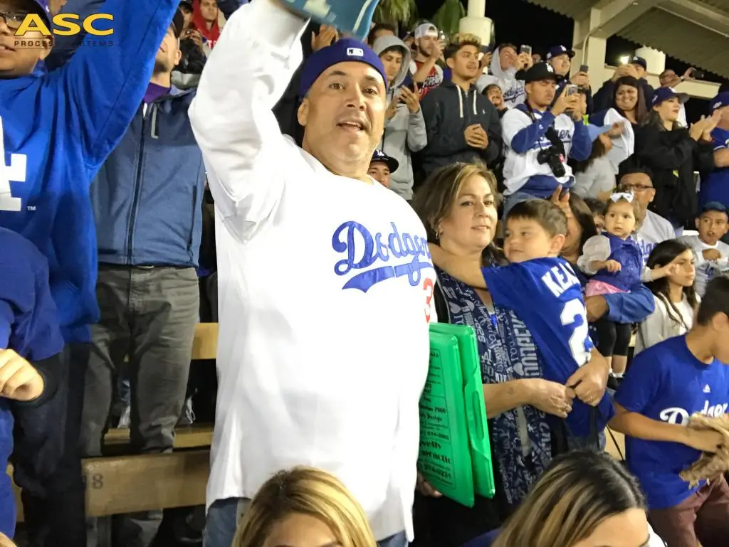 ASC night with the Dodgers