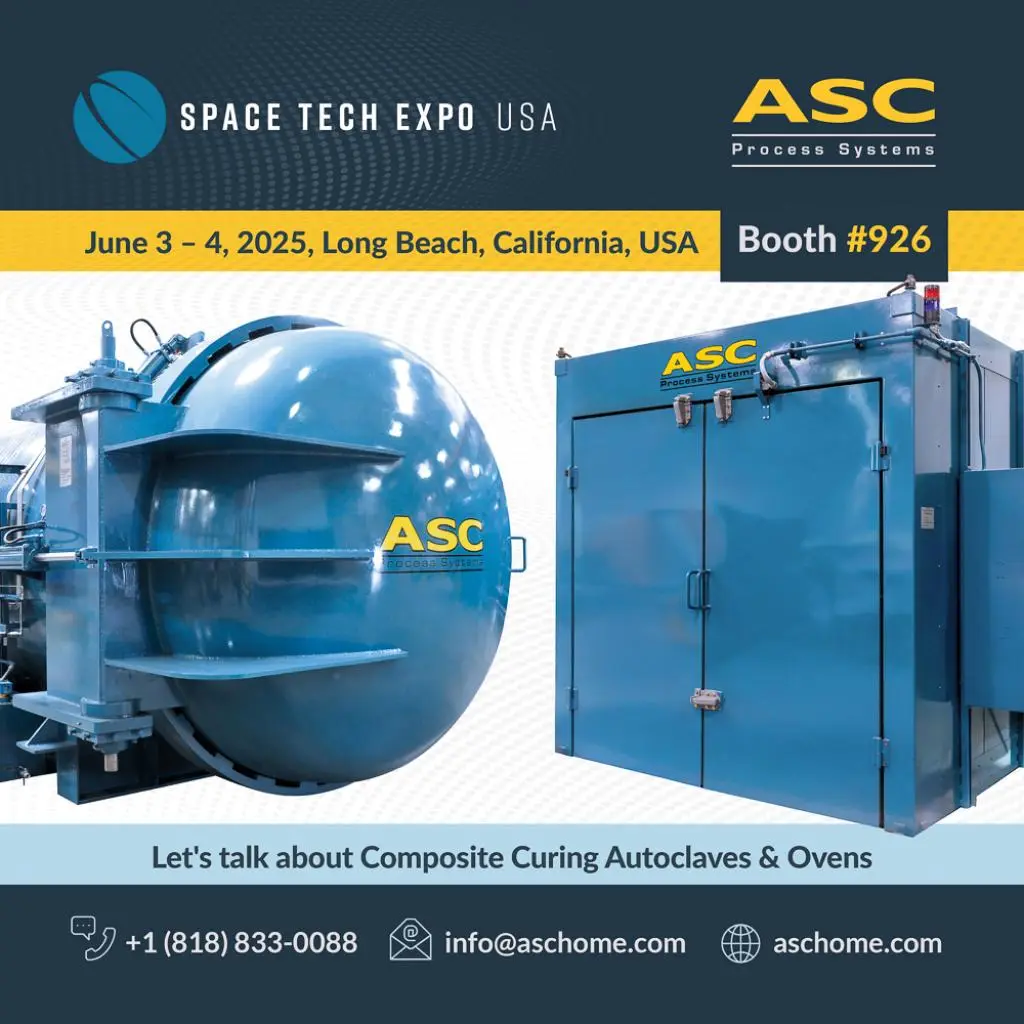 ASC to Exhibit at 2025 Space Tech Expo