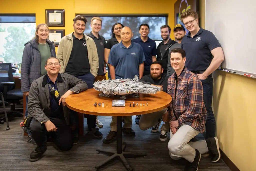 Lego Millennium Falcon at ASC