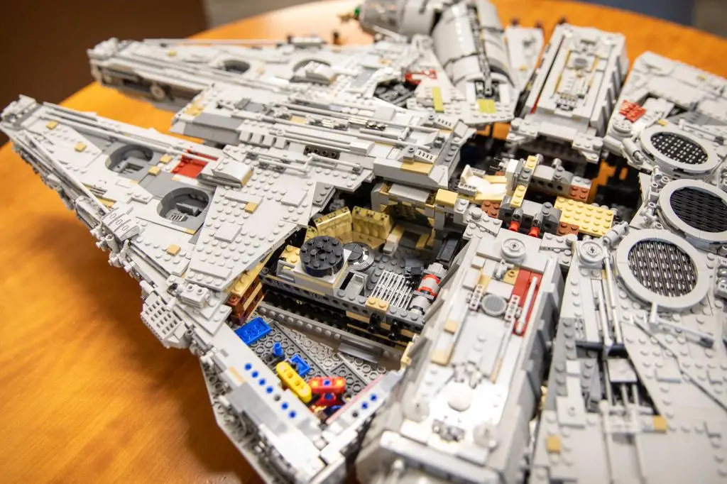 Lego Millennium Falcon at ASC