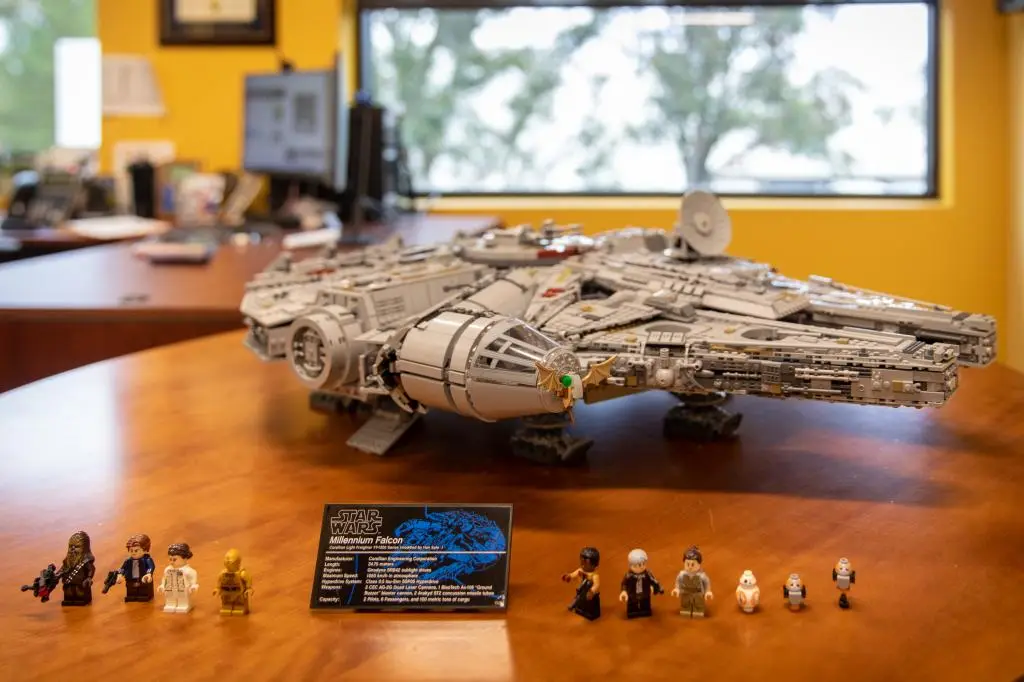 Lego Millennium Falcon at ASC